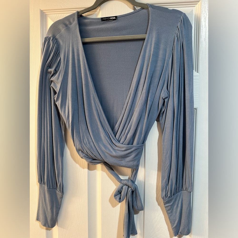Blue blouse